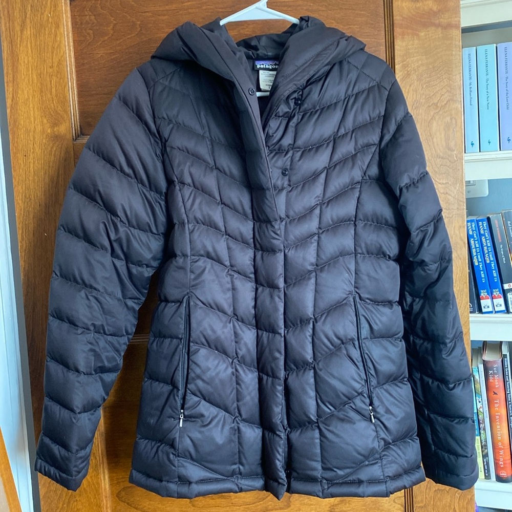 Patagonia Downtown Loft Puffer Jacket Black Size S